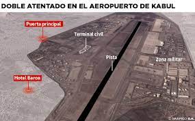 Dos explosiones en las cercanías del aeropuerto de kabul dejan numerosos heridos y muertos 27.08.2021. Id4t1hsazim5wm