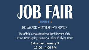 Tigers And Delaware North To Host Job Fair Jan 5 Lakeland
