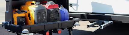 Travel a lot on concrete highways? Geardeck 17 Carries Portable Generators To Power Travel Trailers Let S Go Aero