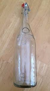 Vintage Geyer Freres Maison Fondee En 1895 Clear Bottle With Fastener Attached Ebay Bottles Decoration Bottle Vintage