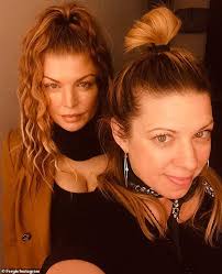 Fergie posts selfie with sister Dana for National Siblings Day after  celebrating 45th birthday