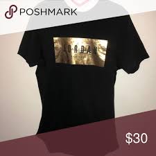 Black And Gold T Shirt Women S Black And Gold Jordan T Shirt Dress Men S Medium Or Women S Medium T Shirt Dress 9 10 Condition Jordan Tops Tunics Black And Gold Jordans Shirt Dress Shirts