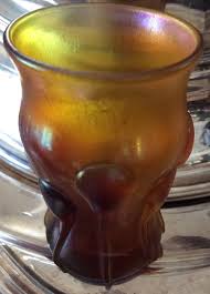 Bamboo design crystal vase at the best online prices at ebay! Antiques Atlas Tiffany Favrile Iridescent Glass Vase