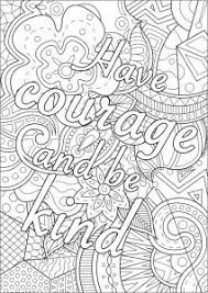This is a page of free, printable, and downloadable coloring page of inspirational quotes. Positive And Inspiring Quotes Coloring Pages For Adults