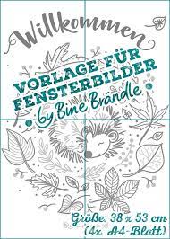 Hier gibt es fertige weihnachten vorlagen ausgewählte artikel zu 'kreidemarker vorlagen' jetzt im großen sortiment von. Igel Mit Herbstlaub Bines Shop Herbstlaub Basteln Herbst Igel