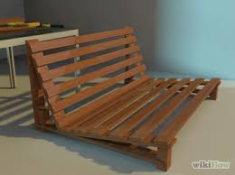 3ft 90cm single wooden futon with natural mattress zajac. How To Build A Futon Frame 11 Steps With Pictures Wikihow Sofa De Pallets De Madeira Sofa De Pallets Banquinhos De Madeira