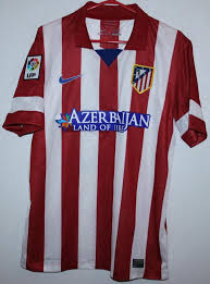 They have won la liga and the copa del rey 10 times each. Atletico Madrid Home Football Shirt 2013 2014 Sponsored By Azerbaijan