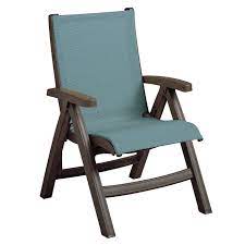 Folding flat for easy transport and storage, the mainstays greyson outdoor patio steel sling folding chair is a great way to help transform your outdoor living or dining area and is just one part of the entire mainstays greyson collection of outdoor furniture (other pieces sold separately). Grosfillex Ut003037 Jamaica Beach Folding Sling Chair Spa Blue Fabric W Bronze Mist Frame