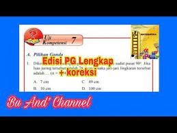 Jawaban buku matematika kelas 7 uji kompetensi 1 hal 102 108 manakah di antara bilangan pentium sintesi. Uji Kompetensi 7 Matematika Kelas 8 Pg Bab 7 Lingkaran Semester 2 Hal 113 117 Youtube