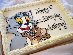 12861 Jpg Tom And Jerry Cake Childrens Birthday Cakes Tom And Jerry