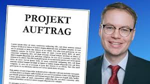 Projektauftrag erstellen im Projektmanagement