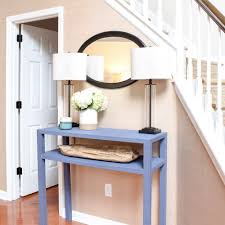 Serena Lily Inspired Console Table Build It Cheaper Than You Can Buy It T Moore Home Design Diy And Affordable Decorating Ideas In 2020 Affordable Decor Furniture Decor Home Decor