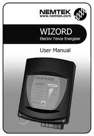 Wiring diagram electric fence refrence wiring diagram electric. Nemtek Wizord User Manual Pdf Download Manualslib