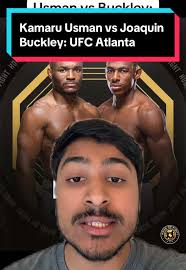 Ufc Atlanta: Usman Vs. Buckley Main Event