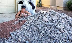 First layer or base should be either #2 gravel or #4 gravel, this layer should be 3 to 6. Tips For Completing Big Huge Projects Like Moving 5 Tons Of Rocks Rynski Coaching Club