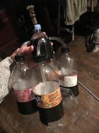 I Made This Homemade Bong Out Of Brisk Bottles A 7 11 Water Bottle And A Shampoo Bottle For A Contest To Try And Win 1000 Works A Homemade Bong Bongs Homemade