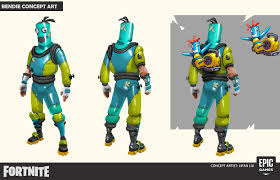 Krampus skin fortnite fanart by alisdaiross on deviantart. Rock D Fortnite Bendie And Twistie Skin Concept Art