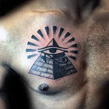 Discover an ancient dose of ink inspiration with the top 40 best pyramid tattoo designs for men. 40 Pyramid Tattoo Designs For Men Ink Ideas With A Higher Purpose