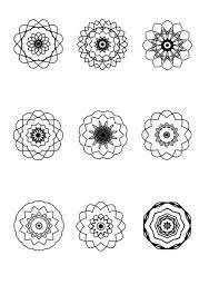 More Mini Mandalas To Color Small Mandala Tattoo Simple Mandala Tattoo Simple Mandala