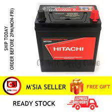 Speedy 60 min delivery, free delivery & installation in klang valley, hassle free warranty claim | thebatteryshop.my Cs Online Hitachi Ns40zl 48b19l Smf Battery Mf For Perodua Myvi Viva Alza Axia Kancil And Honda City Ipoh Area Shopee Malaysia