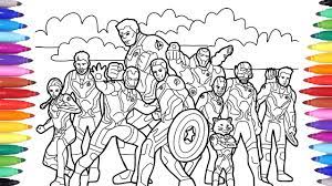 Maybe you would like to learn more about one of these? Marvel Avengers Coloring Pages Printable Total Update