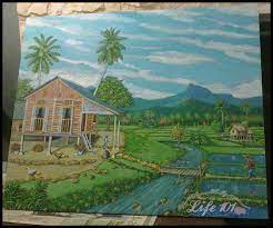 Alangkah terkejutnya azis, melihat pemandangan di dalam kamar ibunya. 35 Gambar Pemandangan Rumah Kampung Terbaik Koleksi Gambar Rumah Terlengkap