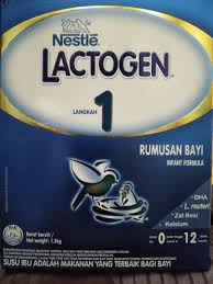 Lihat rekomendasi susu formula bayi terbaik untuk bayi di bawah satu tahun di sini. Susu Lactogen