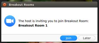 Participating In Breakout Rooms Zoom Help Center