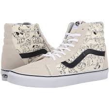 Black And White Vans High Tops Womens Vans Disney Sk8 Hi Reissue Mickey Friends Black Skate Shoes 75 Liked On Polyvore Featuring Shoes Disney Vans Black Canvas Shoes Black High Top Sneakers