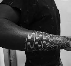 The tattoo looks spectacular with the direction of the fish symbolising strength and versatility. Top 59 Blackout Tattoo Sleeve Ideas 2021 Inspiration Guide