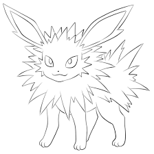 Jolteon Coloring Page Pokemon Coloring Pages Pokemon Coloring Horse Coloring Pages