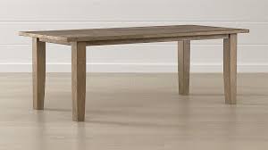 Basque Grey Wash Dining Tables Crate And Barrel Dining Dining Table Crate And Barrel