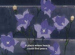 Purple Aesthetic Quote, purple background, purple sky, vaporwave, golden aesthetics. purple aesthetic