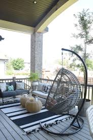For kannoa, luis alejandro blasini designed an outdoor club chair perfect for garden or poolside soirees. Outdoor Patio And Living Space With Hanging Chair Nesting With Grace