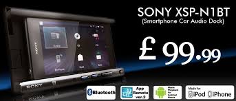 Sony Xsp N1bt In Car Bluetooth Smartphone Cradle Receiver For 99 99 Only Car Bluetooth Car Stereo Car Audio