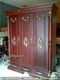 Untuk anda yang membutuhkan lebih banyak memuat pakaian. Jual Lemari Pakaian Kayu Jati Natural Se Indonesia Murah