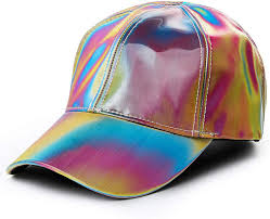 Go back to the 90's with this replica of the cap that marty mcfly wore when he time traveled to 2015 in back to the future ii. Nofonda Marty Mcfly Rainbow Baseball Cap Neon Hat Glitter Hat Multicoloured Adjustable Amazon De Bekleidung