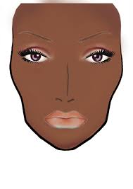 Here Are Looks I Designed Using Blank Mac Face Charts