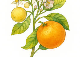Image result for Citrus × aurantium