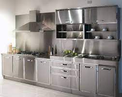 Extra thick 18 gauge welded construction means our outdoor cabinets are heavy duty and stable. Super Modern Stainless Steel Kitchen Cabinet Design For Cozy Kitchen Ideas 50 Aluminum Kitchen Cabinets Aluminium Kitchen Stainless Steel Kitchen Cabinets