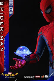 #spidermannowayhome only in movie theaters this christmas. Spider Man Homecoming Quarter Scale Series Action Figure 1 4 Spider Man Deluxe Version By Hot Toys Ca 44 Cm Bunker158 Com