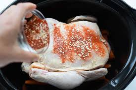 Remove chicken from crockpot and shred with two forks. Slow Cooker Whole Chicken Vegetables Create Kids Club