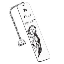 Amazon.com: Funny Bookmarks for Women, is That Smutt Jesus Bookmark,  Novelty Gag Bookmark Gift for Female Friend Bookish Nerd Booklover Adult  Women, Christmas Stocking Stuffer Birthday Gift, Women Book Club Gift :
