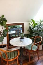 Charming outdoor table and two chairs painted a soft green. Indoor Bistro Table Chairs Ideas On Foter