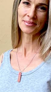 Silver Mama Bar, Simple jewelry, Casual Jewelry, For mom, Match with jeans,  Everyday jewelry, Everyday Necklace, Mother's Day