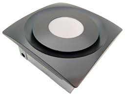 Dimmable 90 Cfm 0 3 Sones Bathroom Fan With Led Light Ceiling Wall Mount Contemporary Bathroom Exhaust Fans By Aero Pure Fans
