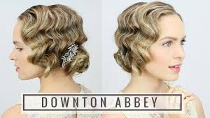 Braids, ponytails, half up half down, evening looks and hair we know how hair buns changed the millennial world. 1920 S Finger Wave Updo Youtube