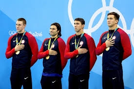 4x100, 4x100, distance medley, and other less used relays. Watch Murphy Miller Phelps And Adrian Win Gold In 400 Medley Relay