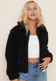 Garage Sherpa Jacket Outfit Fuzzy Jacket Outfit Bomber Jacket Outfit