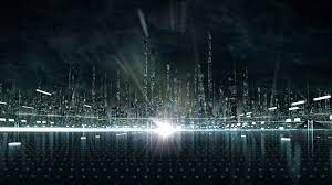 Great Tron City Hd Wallpapers Futuristic City Tron Legacy City Wallpaper